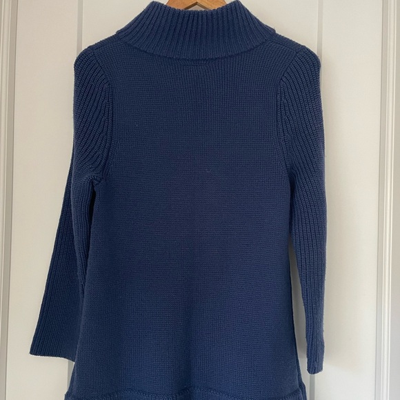 TracyReese Blue Merino Wool Button Down Sweater size medium - Picture 2 of 14